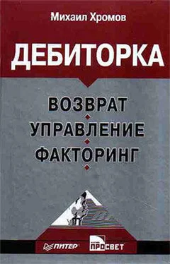 Михаил Хромов Дебиторка: возврат, управление, факторинг обложка книги