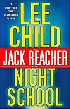 Lee Child Night School обложка книги