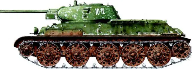 Танк Т34 из состава 5й гвардейской танковой бригады ЮгоЗападный фронт - фото 111