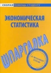 Е. Красникова - Экономическая статистика. Шпаргалка