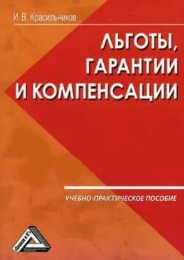 И. Красильников Ваши льготы и конпенсации обложка книги