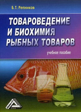 Б. Репников Товароведение и биохимия рыбных товаров обложка книги