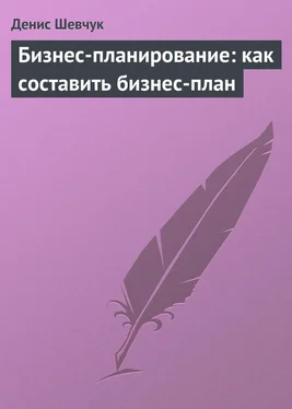 Денис Шевчук Бизнес-планирование: как составить бизнес-план обложка книги