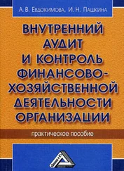 А. Евдокимова - Внутренний аудит и контроль финансово-хозяйственной деятельности организации
