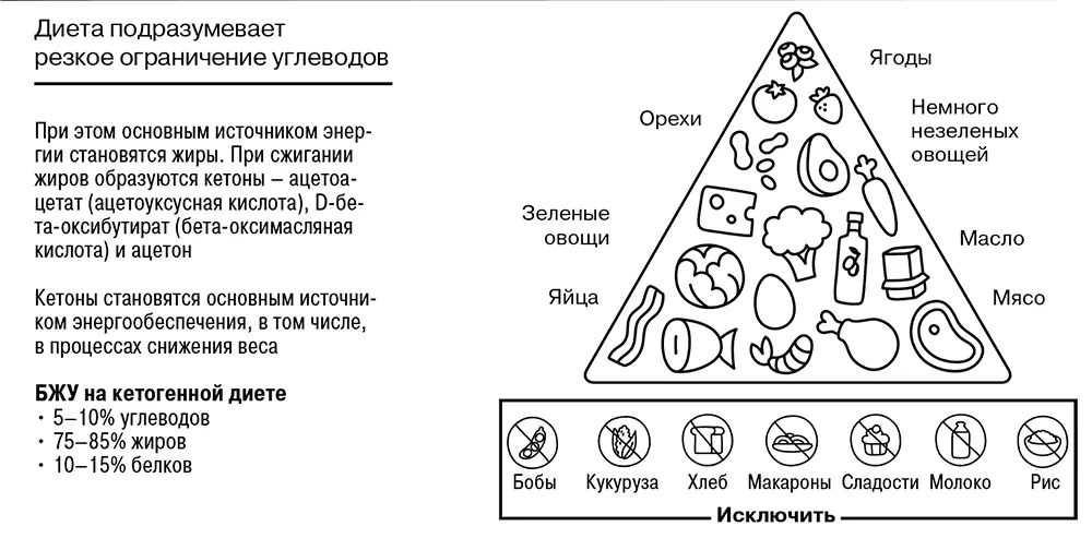 Наиболее модной из жировых диет современности является кетогенная диета Она - фото 6