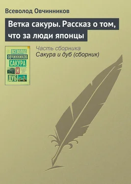 Всеволод Овчинников Ветка сакуры. Рассказ о том, что за люди японцы обложка книги