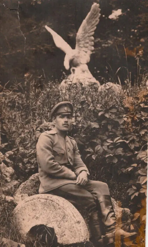 Отец моей мамы Василий Яковлевич Клейменов на лечении в Кисловодске после - фото 3