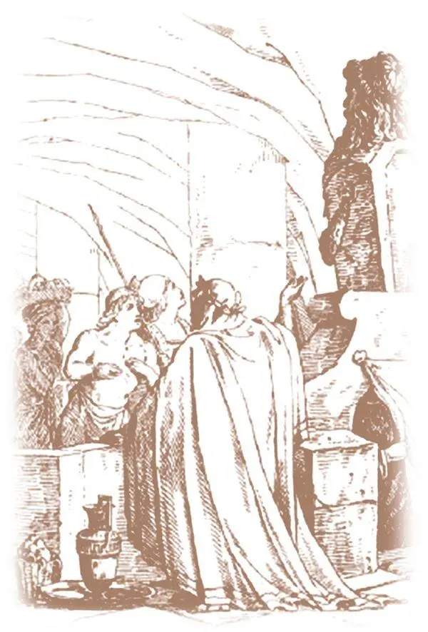 Оракул Рисунок А Сапожникова 1834 Оракул Басня опубликована в журнале - фото 11