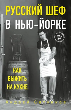 Андрей Ситников Русский шеф в Нью-Йорке обложка книги