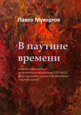 Павел Мухортов В паутине времени обложка книги