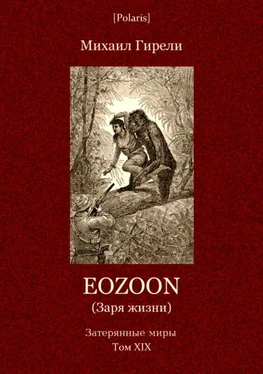 Михаил Гирели Eozoon (Заря жизни) обложка книги