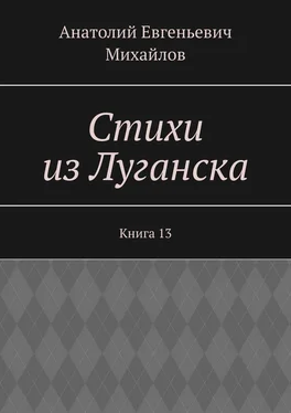 Анатолий Михайлов Стихи из Луганска. Книга 13 обложка книги