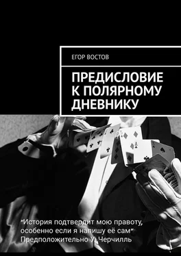 Егор Востов Предисловие к Полярному дневнику. Роман обложка книги