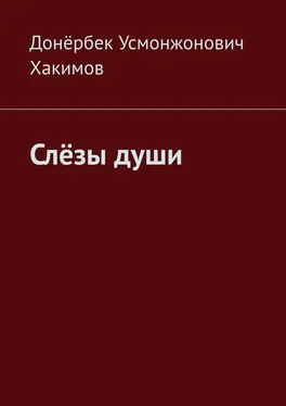 Донёрбек Хакимов Слёзы души обложка книги