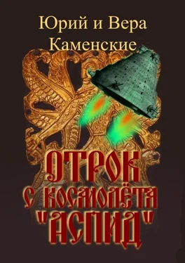 Юрий и Вера Каменские Отрок с космолёта «Аспид» обложка книги