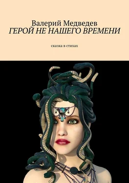 Валерий Медведев Герой не нашего времени. Сказка в стихах обложка книги