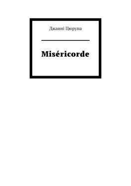 Джанні Цюрупа Miséricorde обложка книги