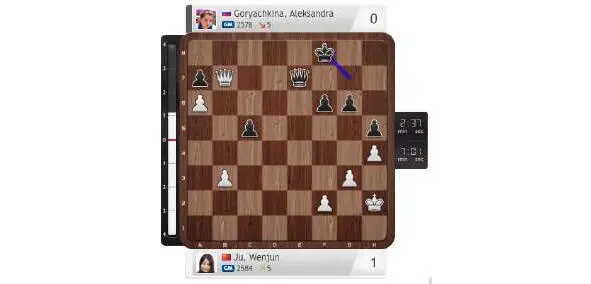 Необходимо было играть 40 Крf7 И далее чемпионка мира опять давала шанс - фото 22