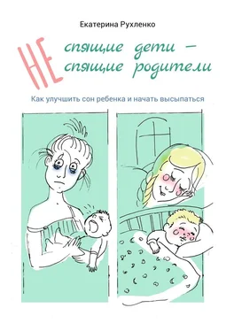 Екатерина Рухленко (Не) спящие дети – (не) спящие родители. Как улучшить сон ребенка и начать высыпаться обложка книги