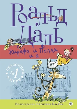 Роальд Даль Жирафа, и Пелли, и я обложка книги