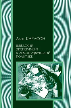 Алан Карлсон Шведский эксперимент в демографической политике обложка книги