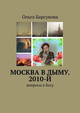 Ольга Барсукова Москва в дыму. 2010-й. Вопросы к Богу обложка книги