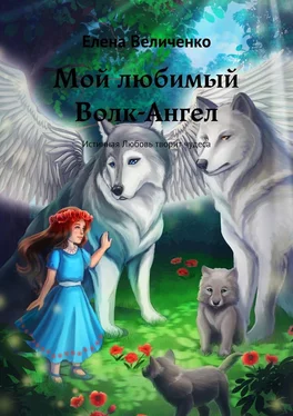 Елена Величенко Мой любимый Волк-Ангел. Истинная Любовь творит чудеса обложка книги