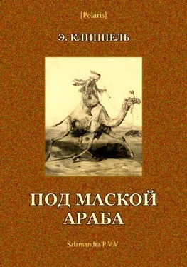 Эрнст Клиппель Под маской араба обложка книги