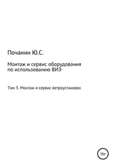 Юрий Почанин - Монтаж и сервис оборудования по использованию возобновляемых источников энергии. Том 3. Монтаж и сервис ветроустановок