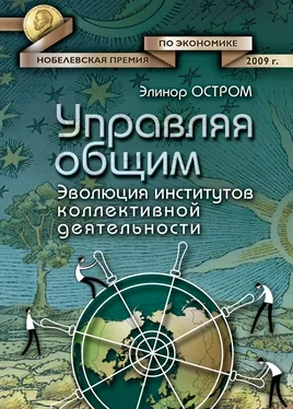 Элинор Остром Управляя общим. Эволюция институтов коллективной деятельности обложка книги