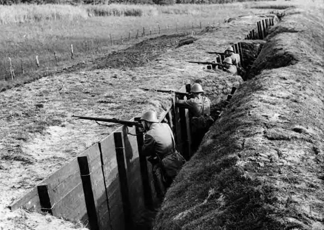 На учениях 1939 г Тем не менее например в Псковской позиции в 1931 году - фото 3