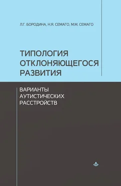 Михаил Семаго Типология отклоняющегося развития. Варианты аутистических расстройств обложка книги