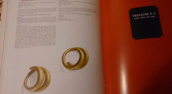 Lobular rings SHM Lobular rings treasure Schliemann Pushkin Museum Crystal - фото 1