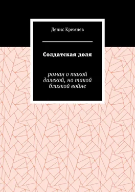 Денис Кремнев Солдатская доля. Роман о такой далекой, но такой близкой войне обложка книги