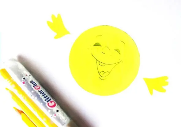 желтый карандаш или фломастер по желанию блеск распечатанный лист задание - фото 10