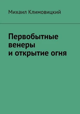 Михаил Климовицкий Первобытные венеры и открытие огня обложка книги