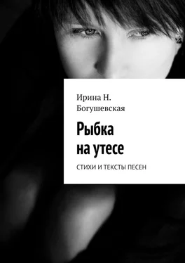 Ирина Богушевская Рыбка на утесе. Стихи и тексты песен обложка книги