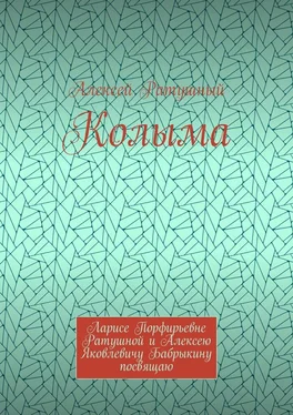 Алексей Ратушный Колыма. Ларисе Порфирьевне Ратушной и Алексею Яковлевичу Бабрыкину посвящаю обложка книги