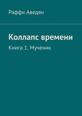 Раффи Аведян Коллапс времени. Книга 1. Мученик обложка книги