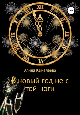 Алина Камалеева В новый год не с той ноги обложка книги