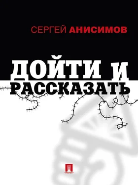 Сергей Анисимов Дойти и рассказать обложка книги