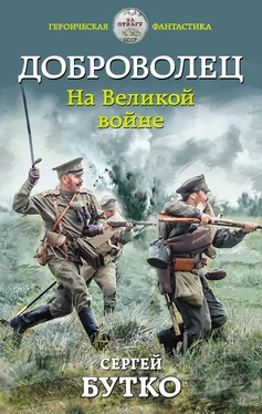 Сергей Бутко Доброволец. На Великой войне обложка книги