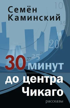 Семён Каминский 30 минут до центра Чикаго (сборник) обложка книги