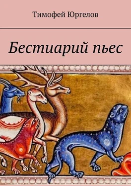 Тимофей Юргелов Бестиарий пьес обложка книги