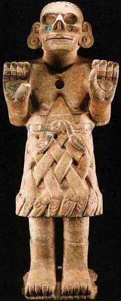 Коатликуэ из Коксатлана Постклассический период 12501500 Туф Высота 115 - фото 35
