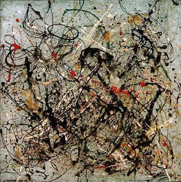 Джексон Поллок 19121956 Номер 18 1950 Дерево масло эмаль 56x567 - фото 65