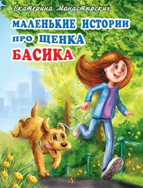 Екатерина Монастырских Маленькие истории про щенка Басика обложка книги