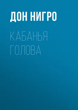 Дон Нигро Кабанья голова обложка книги