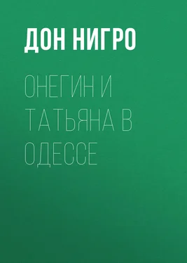 Дон Нигро Онегин и Татьяна в Одессе обложка книги