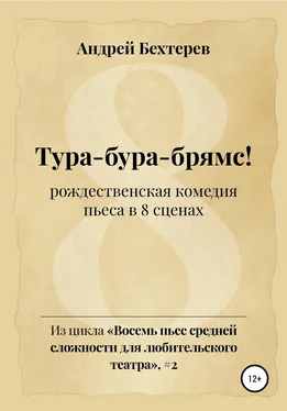 Андрей Бехтерев Тура-бура-брямс! обложка книги